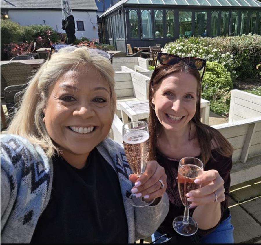 Sharon & Tanya, friends since 1998
